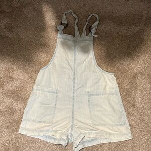 Aerie soft denim romper